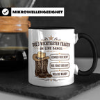 Line Dance Tasse Die 3 wichtigsten Fragen im Line Dance - Lu – Schwarz [farbe:schwarz]