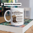 Line Dance Tasse Die 3 wichtigsten Fragen im Line Dance - Lu – Weiß [farbe:weiß]