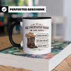 Line Dance Tasse Die 3 wichtigsten Fragen im Line Dance - Lu – Schwarz [farbe:schwarz]