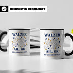 Walzer Tasse Ah ok ich glaub ich habs jetzt - Lustiges Gesch – Schwarz [farbe:schwarz]