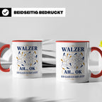 Walzer Tasse Ah ok ich glaub ich habs jetzt - Lustiges Gesch – Rot [farbe:rot]
