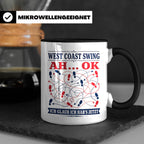 West Coast Swing Tasse Ah ok ich glaub ich habs jetzt - Lust – Schwarz [farbe:schwarz]