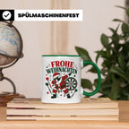 Darts Weihnachten Tasse Frohe Weihnachten tanzender Weihnach – Grün [farbe:grün]