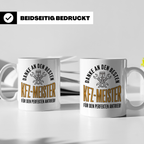 KFZ-Meister Tasse - Danke für perfekten Antrieb! Geschenk fü – Weiß [farbe:weiß]