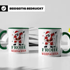 Golf Weihnachten Tasse Frohe Weihnachten tanzender Weihnacht – Grün [farbe:grün]