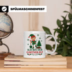 Gärtner Weihnachten Tasse Ich bin der Gärtner-Elf - Lustiges – Weiß [farbe:weiß]