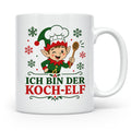 Koch Weihnachten Tasse Ich bin der Koch-Elf - Lustiges Gesch – Weiß [farbe:weiß]