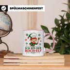 Koch Weihnachten Tasse Ich bin der Koch-Elf - Lustiges Gesch – Rosa [farbe:rosa]