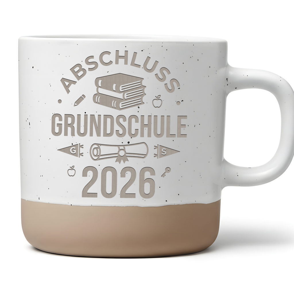 Tasse Grundschulabschluss 2026 Geschenk zum Schulabschluss Grundschule Abschiedsgeschenk für Schüler Lehrer Abschied Grundschulkind Absolvent
