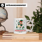Vermesser Weihnachten Tasse Ich bin der Vermesser-Elf - Lust – Weiß [farbe:weiß]