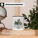 Neues Zuhause Tasse Unser erstes Weihnachten im neuen Zuhaus – Schwarz [farbe:schwarz]