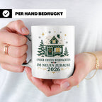 Neues Zuhause Tasse Unser erstes Weihnachten im neuen Zuhaus – Weiß [farbe:weiß]