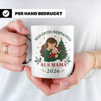 Mama Tasse Mein erstes Weihnachten als Mama 2026 - Geschenk  – Weiß [farbe:weiß]