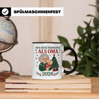 Oma Tasse Mein erstes Weihnachten als Oma 2026 - Geschenk fü – Schwarz [farbe:schwarz]