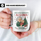 Oma Tasse Mein erstes Weihnachten als Oma 2026 - Geschenk fü – Weiß [farbe:weiß]