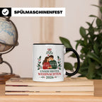 Pärchen Tasse Unser erstes Weihnachten 2026 - Geschenk für P – Schwarz [farbe:schwarz]