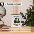 Papa Tasse Mein erstes Weihnachten als Papa 2026 - Geschenk  – Schwarz [farbe:schwarz]