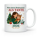 Tante Tasse Mein erstes Weihnachten als Tante 2026 - Geschen – Weiß [farbe:weiß]