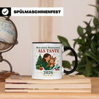 Tante Tasse Mein erstes Weihnachten als Tante 2026 - Geschen – Schwarz [farbe:schwarz]