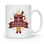 Glühwein Tasse Offizielle Glühwein Testerin - Lustiges Gesch – Weiß [farbe:weiß]