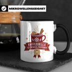 Glühwein Tasse Offizielle Glühwein Testerin - Lustiges Gesch – Schwarz [farbe:schwarz]