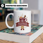 Glühwein Tasse Offizielle Glühwein Testerin - Lustiges Gesch – Weiß [farbe:weiß]