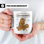 Lebkuchen Tasse Leb Kuchen Wortspiel - Lustiges Geschenk für – Weiß [farbe:weiß]
