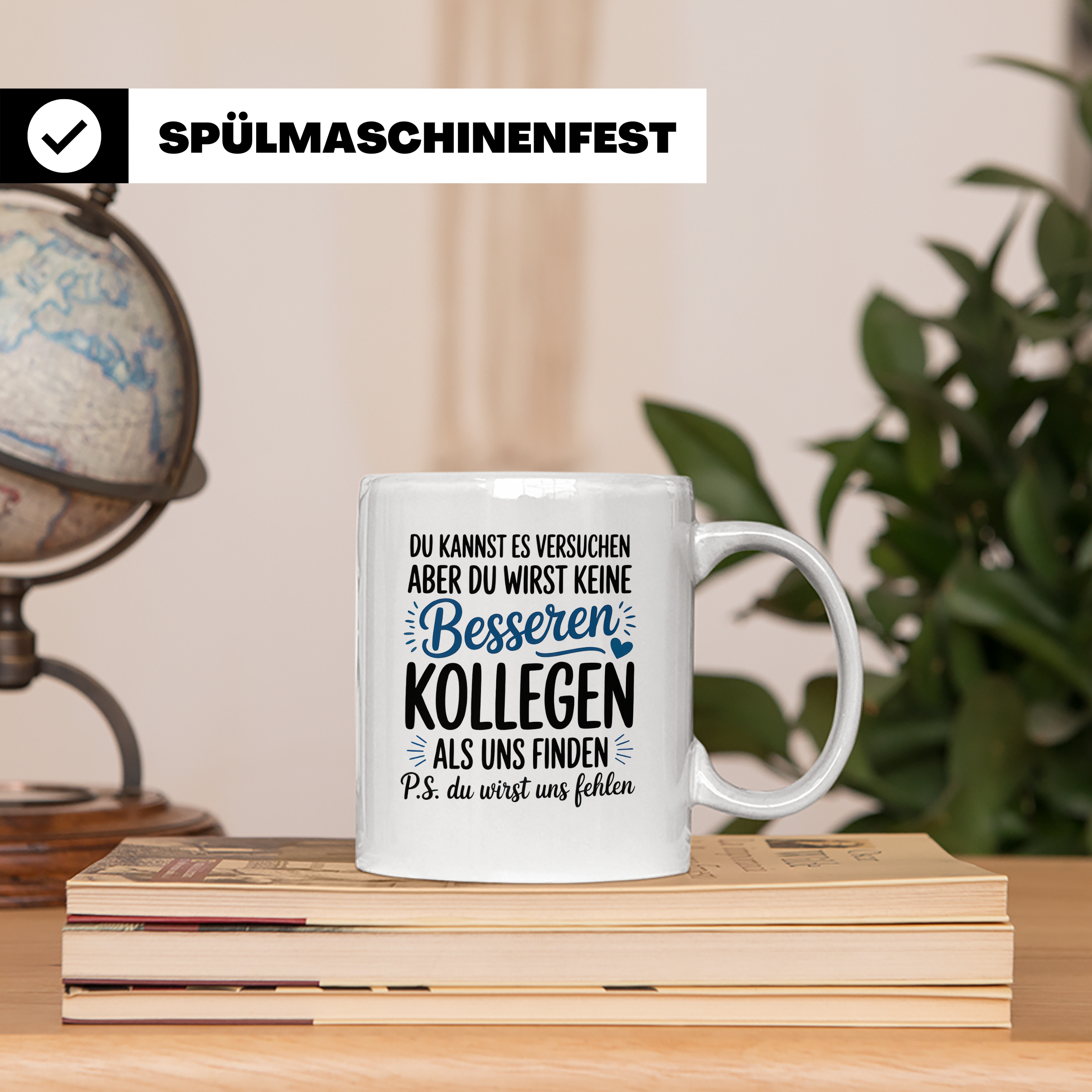 Abschiedsgeschenk Kollegen Tasse Jobwechsel Neue Herausforde – Weiß [farbe:weiß]