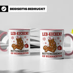 Rettungsdienst Tasse Leb Kuchen Rettungsdienst an Weihnachte – Rosa [farbe:rosa]