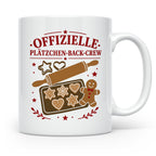 Plätzchen Tasse Offizielle Plätzchen Back Crew - Geschenk fü – Weiß [farbe:weiß]