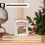Plätzchen Tasse Offizielle Plätzchen Back Crew - Geschenk fü – Rot [farbe:rot]
