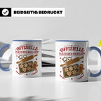 Plätzchen Tasse Offizielle Plätzchen Back Crew - Geschenk fü – Blau [farbe:blau]