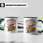 Plätzchen Tasse Offizielle Plätzchen Back Crew - Geschenk fü – Grün [farbe:grün]