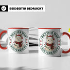 Alpaka Weihnachten Tasse Rentier war ausverkauft - Lustiges  – Rot [farbe:rot]