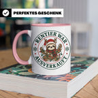 Faultier Weihnachten Tasse Rentier war ausverkauft - Lustige – Rosa [farbe:rosa]