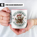 Faultier Weihnachten Tasse Rentier war ausverkauft - Lustige – Rosa [farbe:rosa]