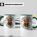 Hochlandrind Weihnachten Tasse Rentier war ausverkauft - Lus – Grün [farbe:grün]