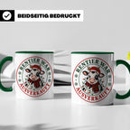 Kuh Weihnachten Tasse Rentier war ausverkauft - Lustiges Ges – Grün [farbe:grün]