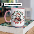 Kuh Weihnachten Tasse Rentier war ausverkauft - Lustiges Ges – Rosa [farbe:rosa]