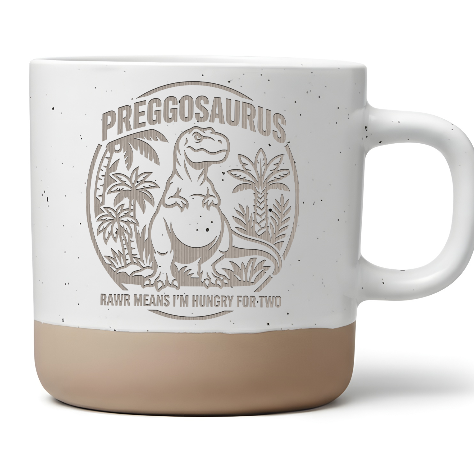 Tasse Preggosaurus Geschenk Schwangerschaft Werdende Mutter Geschenk Lustige Tasse Schwanger Dino Motiv Schwangerschaftsverkündung Geschenk