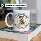 Labrador Weihnachten Tasse Rentier war ausverkauft - Lustige – Weiß [farbe:weiß]