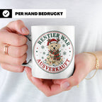 Labrador Weihnachten Tasse Rentier war ausverkauft - Lustige – Weiß [farbe:weiß]