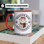 Lama Weihnachten Tasse Rentier war ausverkauft - Lustiges Ge – Rot [farbe:rot]