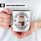 Lama Weihnachten Tasse Rentier war ausverkauft - Lustiges Ge – Schwarz [farbe:schwarz]