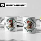 Mops Weihnachten Tasse Rentier war ausverkauft - Lustiges Ge – Weiß [farbe:weiß]