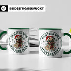 Mops Weihnachten Tasse Rentier war ausverkauft - Lustiges Ge – Grün [farbe:grün]