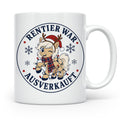 Pferde Weihnachten Tasse Rentier war ausverkauft - Lustiges  – Weiß [farbe:weiß]