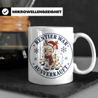 Pferde Weihnachten Tasse Rentier war ausverkauft - Lustiges  – Weiß [farbe:weiß]