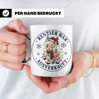 Pferde Weihnachten Tasse Rentier war ausverkauft - Lustiges  – Weiß [farbe:weiß]
