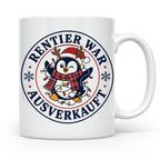 Pinguin Weihnachten Tasse Rentier war ausverkauft - Lustiges – Weiß [farbe:weiß]